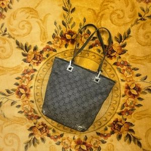 💯Authentic Gucci GG Canvas Bucket Tote Bag